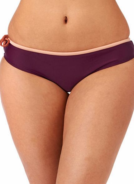 SEEA Womens SEEA Nosara Bikini Bottom - Burgundy