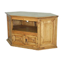 mexican pine corner TV unit furniture