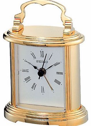 Seiko Carriage Clock QHE109G Brand New