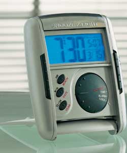 Seiko LCD Travel Clock