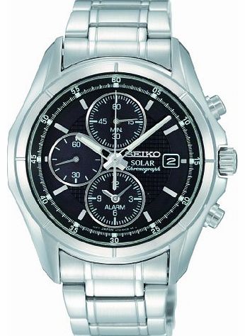 Seiko Mens Solar Chronograph Watch SSC005P1