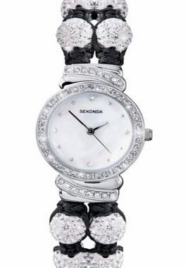 Sekonda Crystalla by Sekonda Ladies Silver Double