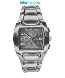 sekonda Gents One Stainless Steel Chronograph Watch