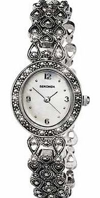 Sekonda Ladies Marcasite Watch