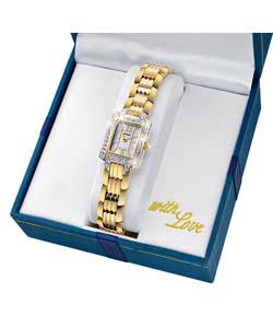 Sekonda Ladies Quartz Stone Set Watch