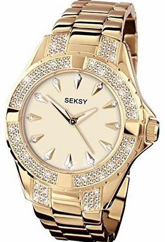 Seksy Ladies Seksy by Sekonda Gold Plated INTENSE Watch 4232