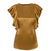 ed Femme Ruffle Silk Top