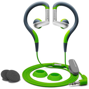 OMX-70 Sport Earphones - Green/Grey