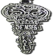 Senses Fail Scrolly Pendant