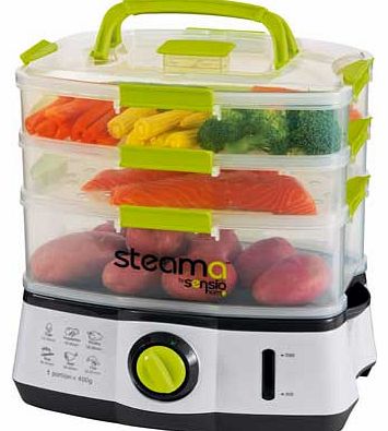 Steama by Sensiohome Food Steamer - Grey