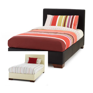 Serene , Castello, 3FT Single Leather Bedstead