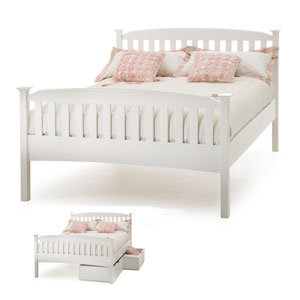 Serene , Eleanor, 6FT Kingsize, Wooden Bedstead -