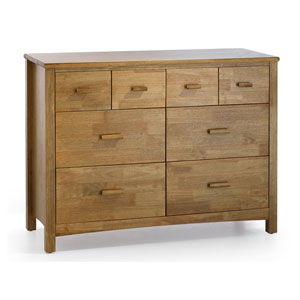 , Eleanor 8 Drawer Chest - Oak