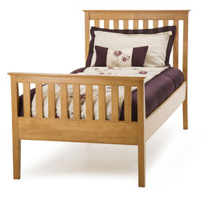 , Grace, 3FT Single, Wooden Bedstead -