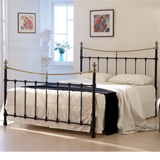 Serene 150cm Edwardian Kingsize Metal Bedframe