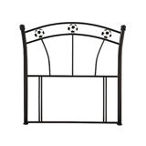 Serene 90cm Soccer Single Metal Headboard in