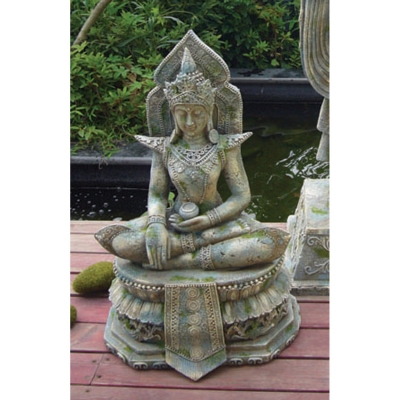 Serene Buddha Garden Sculpture