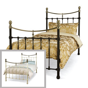 Serene Edwardian 3FT Single Metal Bedstead