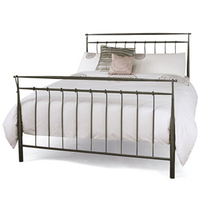 Serene Elizabeth 4FT 6` Double Metal Bedstead