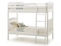 Serene Furnishings Eleanor Bunk Bed (Opal White)