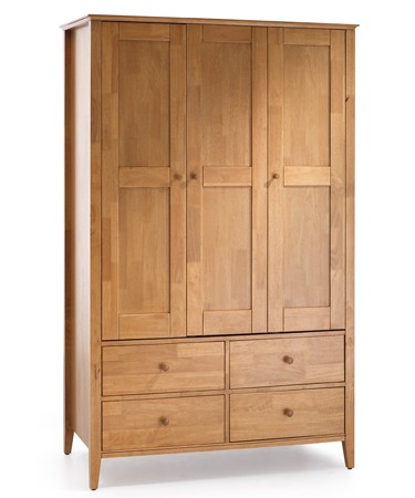 Grace 3 Door 4 Drawer Wardrobe