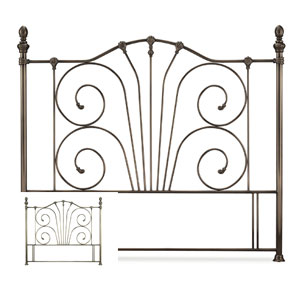 Jessica 6FT Superking Metal Headboard