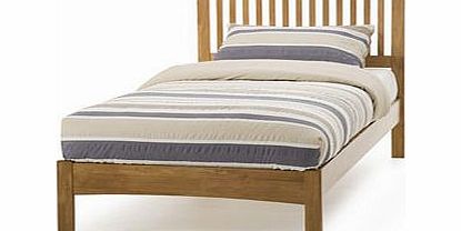 Serene Mya 3FT Single Wooden Bedstead - Oak