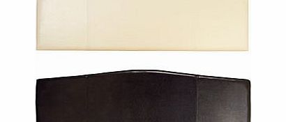 Serene Rosa 4FT 6 Double Faux Leather Headboard