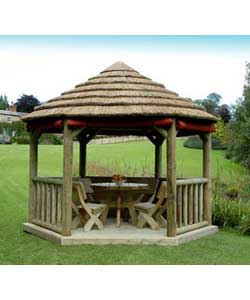 Serengeti Thatched Gazebo