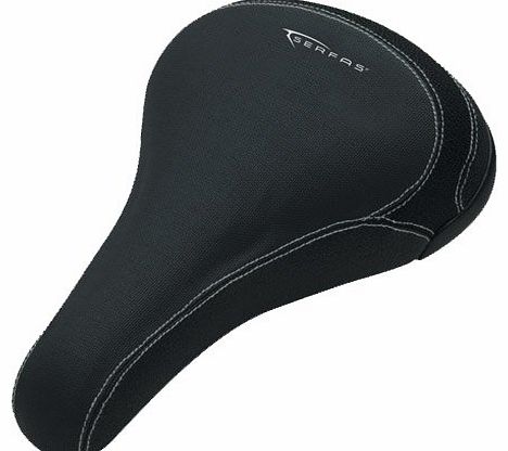 Serfas BMX Dirt Jump Replacement Bicycle Saddle - Black