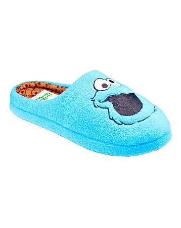 Sesame Street Cookie Monster Mule Slipper