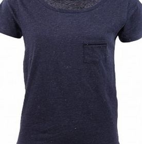 Lurex Shaw T-shirt Denim blue 34,36,38