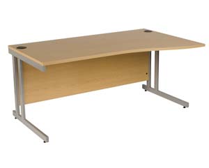 SEVEN colours cantilever wave desk