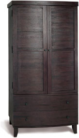 seville Dark Oak Wardrobe