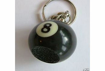 SGL 8 BALL KEYRING CUE TIP SHAPER amp; SCUFFER**