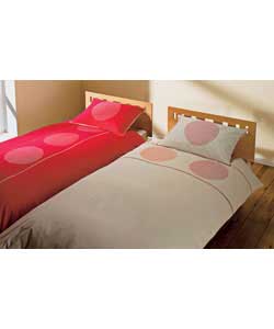 shanghai Embroidered Double Duvet Set - Fuchsia