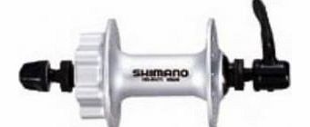 M475 disc front hub 6-bolt silver 32 hole