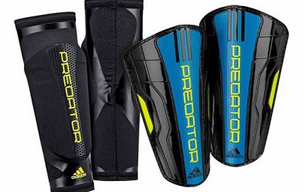  Predator Pro Moldable Shin Guards Black/Sharp