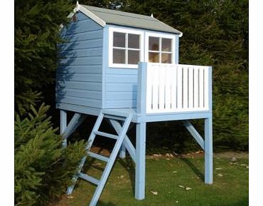 6X4 Bunny Timber Raised Playhouse