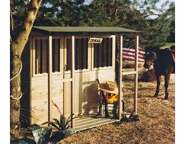 6X4 Jailhouse Timber Playhouse