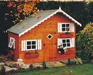 Shire Loft 8X6 Playhouse - with Assembly Service