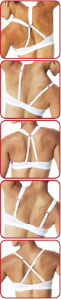 Absorber 5 in 1 multiway bra