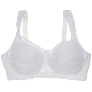 Shock Absorber Sports Bra- White- 32DD