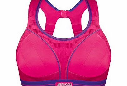 Shock Absorber Ultimate Run Sports Bra 5044, 34 DD pink