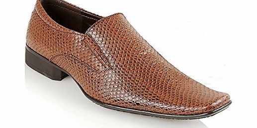 Shoe Avenue Mens Italian Style Designer Inspired Smart Office Formal Slip On Boys Shoes Size