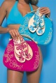 SHOE CO blossom bag and mule pack