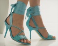 SHOE CO latino ribbon-tie sandal