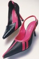 SHOE CO liquorice court shoe