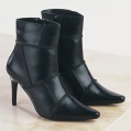 SHOE CO worzel leather patchwork boot