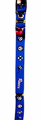 SHOPKIYA Small Adjustable Pet Dog Puppy Cat Neck Collar (Blue)